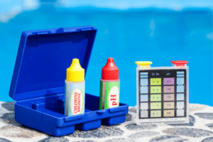 Blue water testing kit