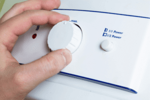 Adjusting temperature